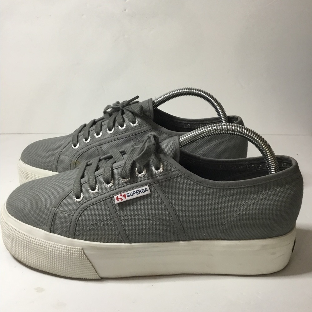 Superga Women’s Cotu Classic Gray Sneakers Size 10